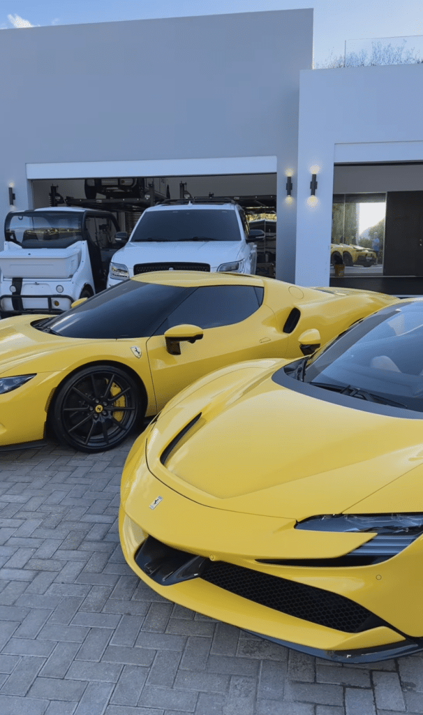 Jake Paul shows off brand new Ferrari he's added to his already amazing car collection