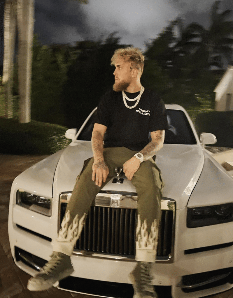 Jake Paul shows off brand new Ferrari he's added to his already amazing car collection