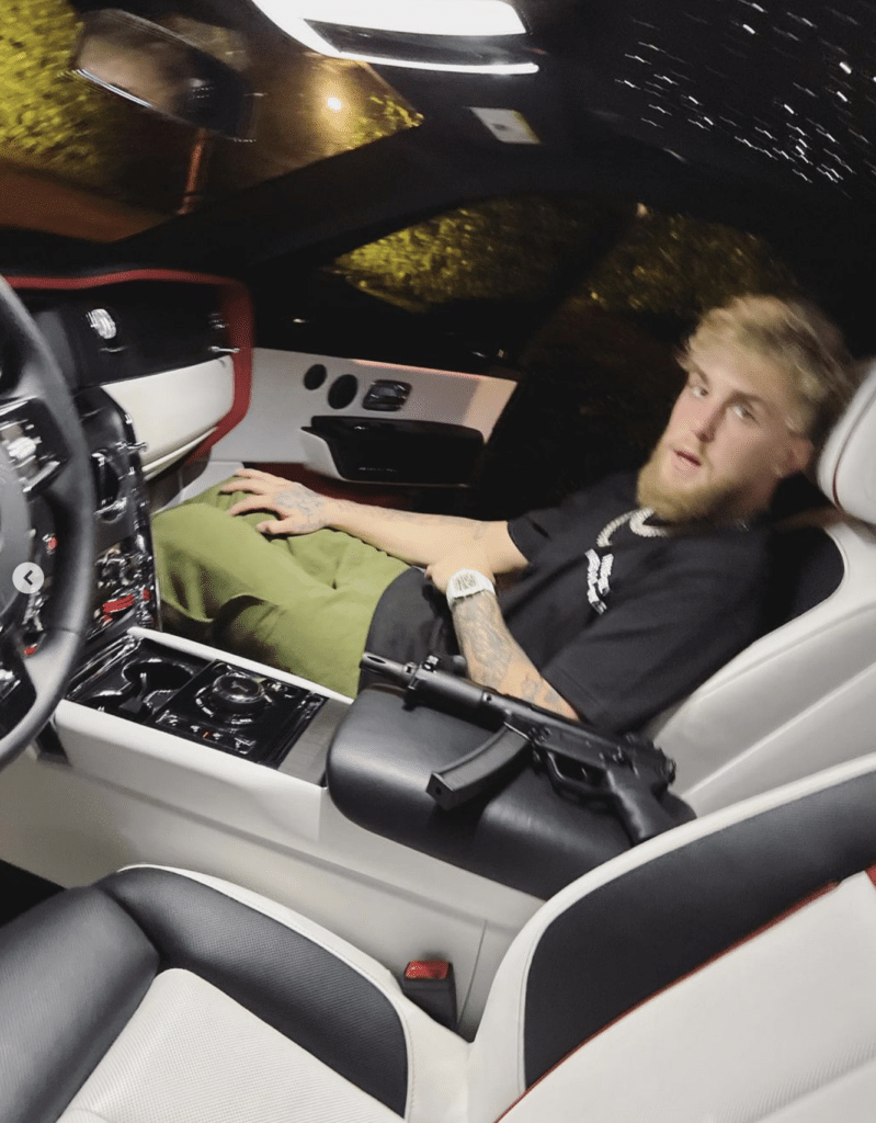 Jake Paul shows off brand new Ferrari he's added to his already amazing car collection