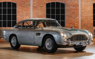 James Bond’s Aston Martin DB5 stunt car sells for $3.5 million at auction