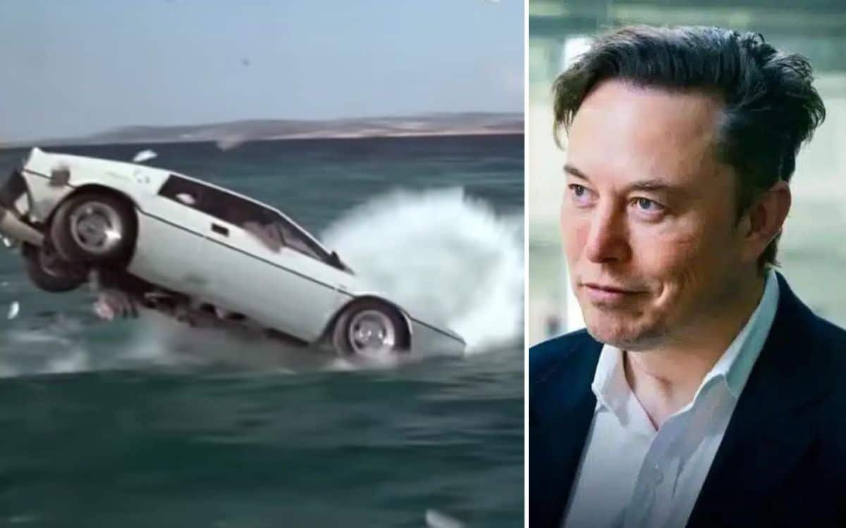 Elon Musk owns James Bond Lotus Esprit from The Spy Who Loved Me
