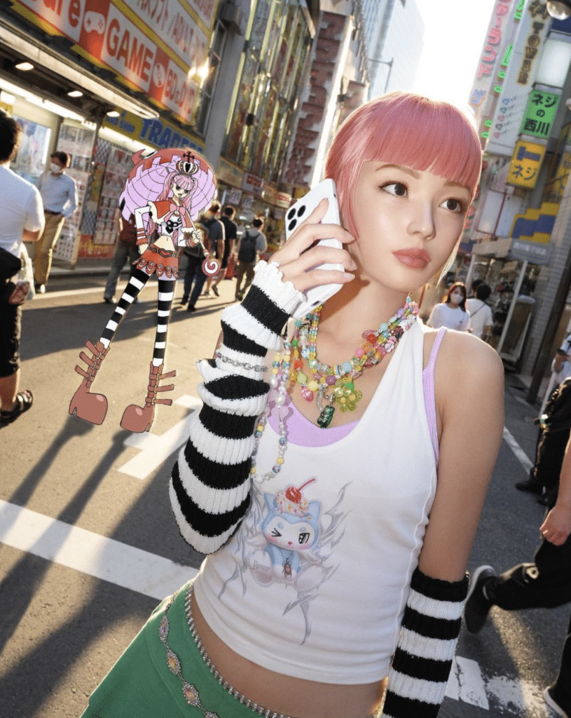 Japanese AI fashion model Imma