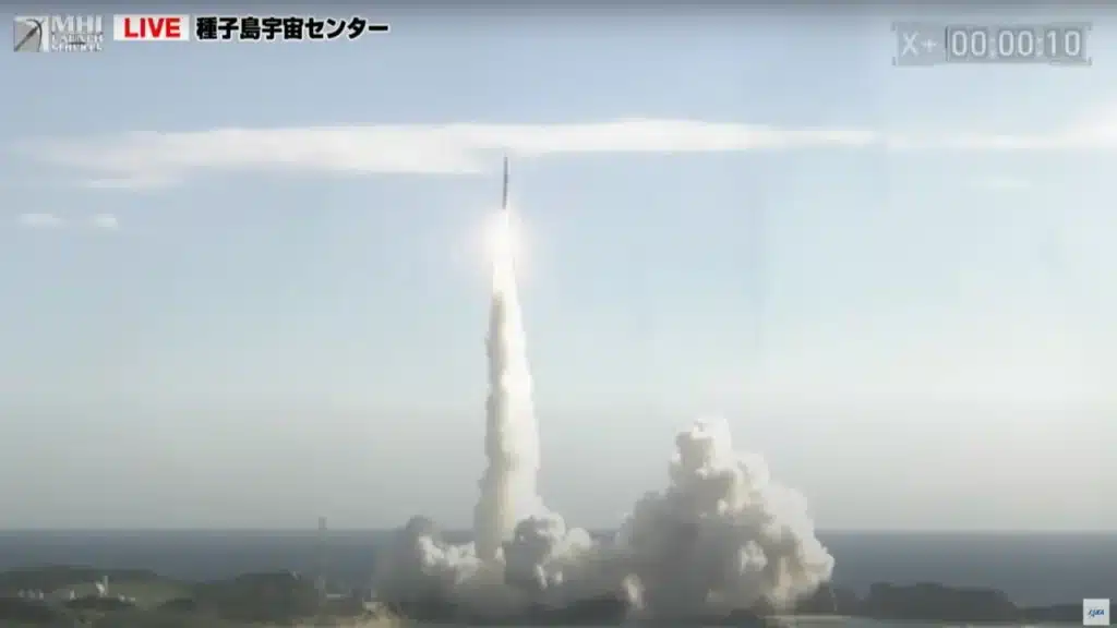 JAXA rocket launch to the Moon