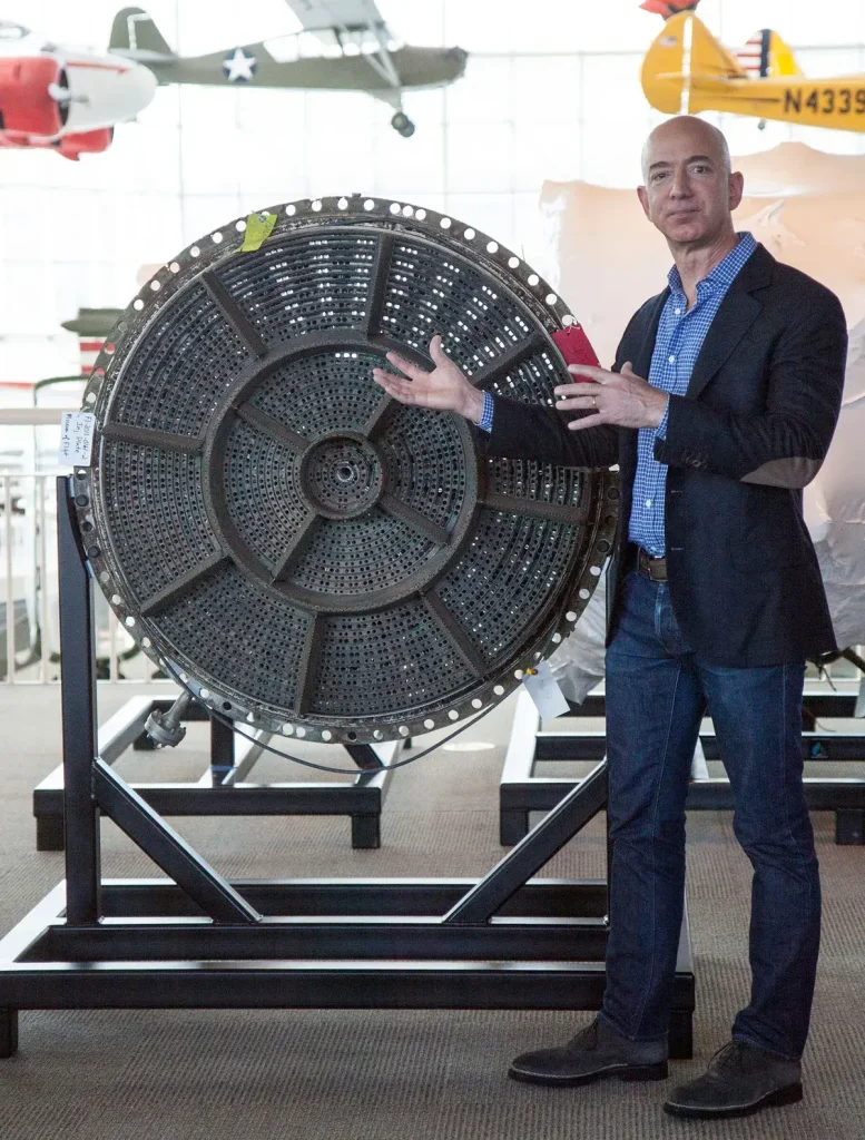 Jeff Bezos led expedition to recover Apollo rocket engines that once powered astronauts to the Moon from ocean floor