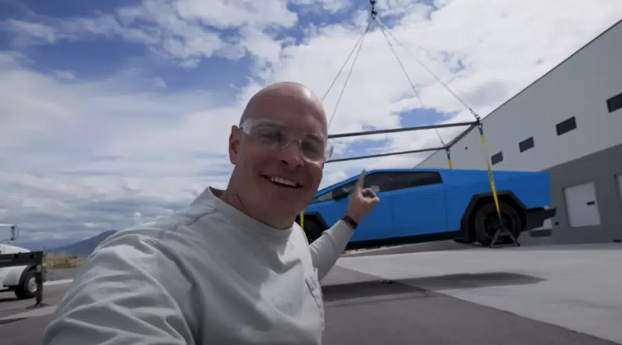 Utah man's Cybertruck fixed by Tesla using glue and he's just happy it's not totaled