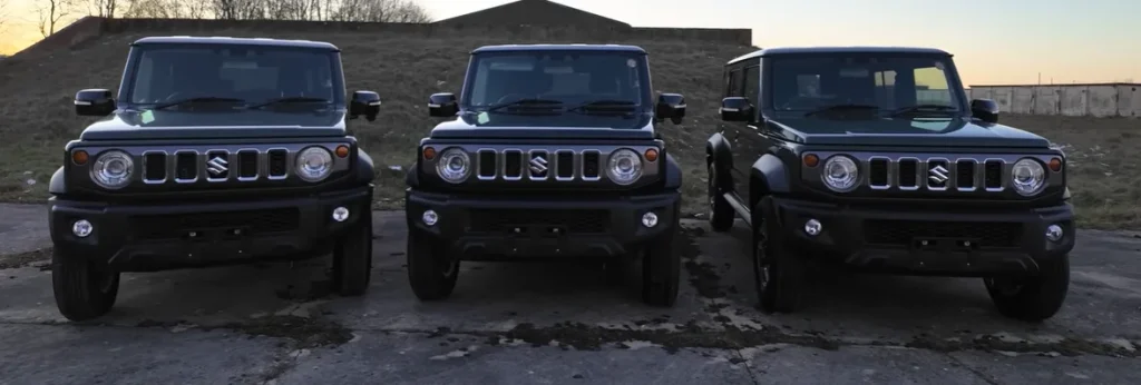 Suzuki won’t sell the five-door Jimny in the UK due to emissions, so one YouTuber wired $135,000 and imported a whole fleet himself