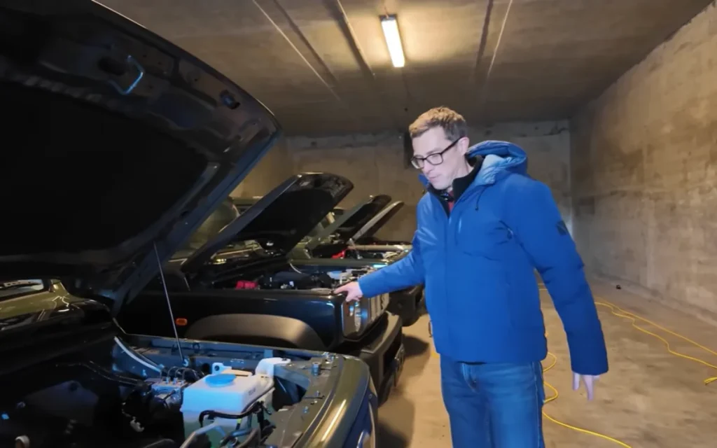 Suzuki won’t sell the five-door Jimny in the UK due to emissions, so one YouTuber wired $135,000 and imported a whole fleet himself