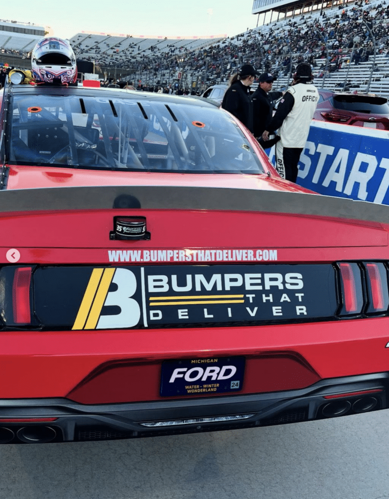 NASCAR driver who threw his bumper mid-race has gained new sponsor that sells bumpers