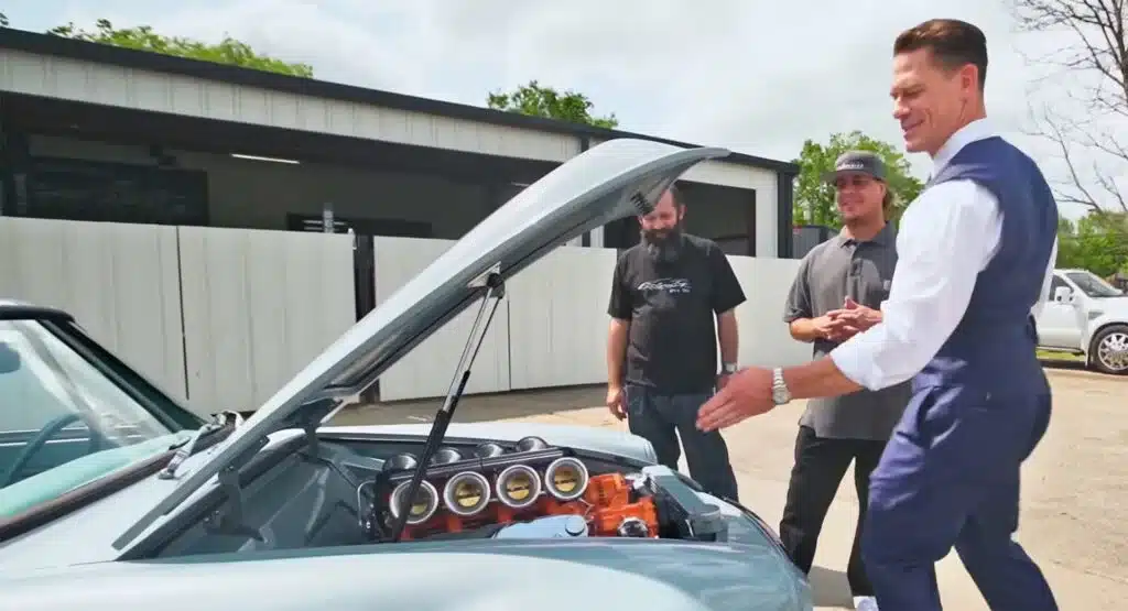 John Cena proves he knows his cars as he reveals his daily driver and it's no Lamborghini or Bugatti