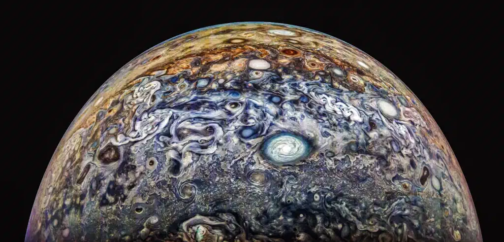 NASA Juno spacecraft around Jupiter