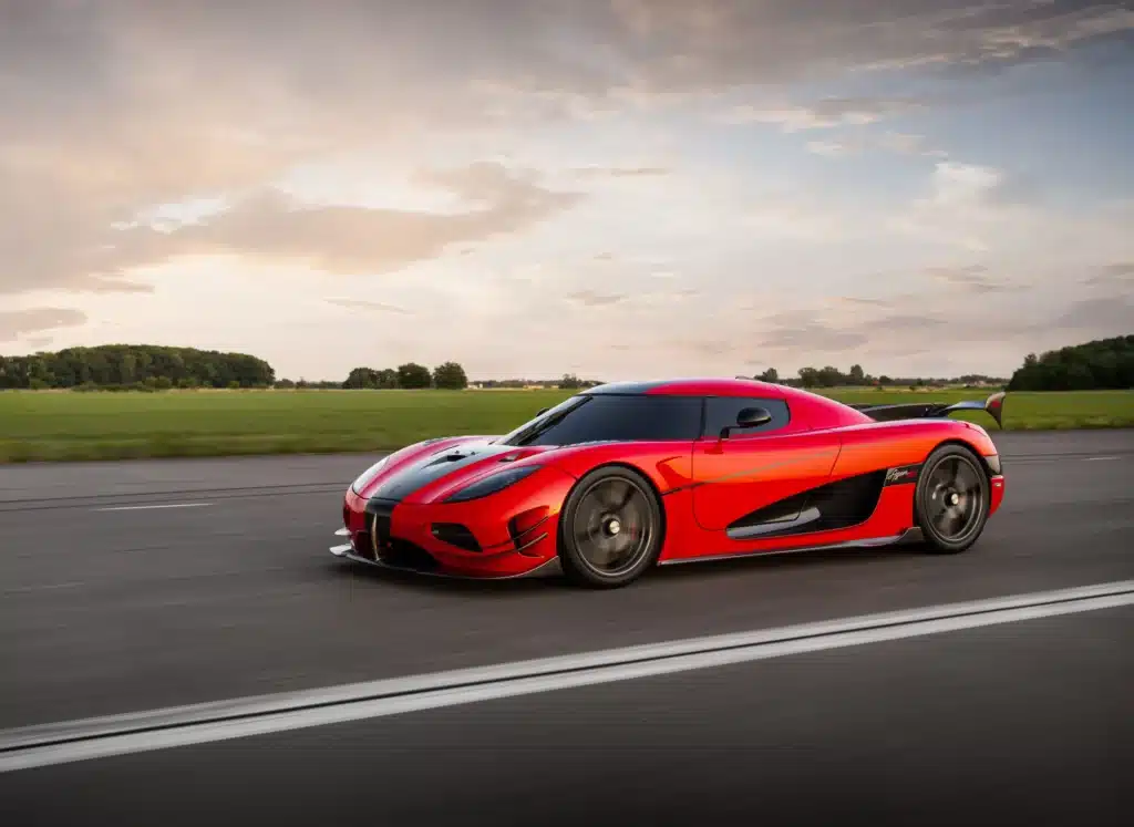 9 of the fastest cars in the world