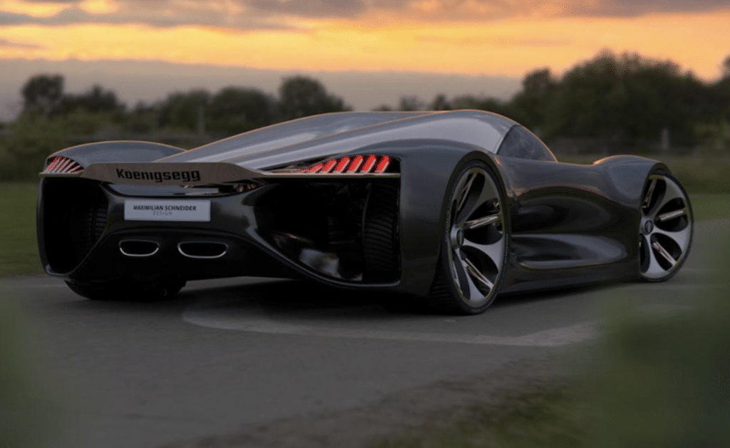 Koenigsegg 'Königsei' would blend hydrogen power and recycled eggshell composites for a speedy supercar