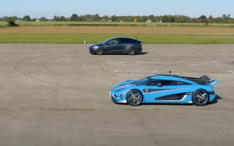 $4.5 million hypercar Koenigsegg Agera RST vs Tesla Model X Plaid produced the most mystifying results we've seen