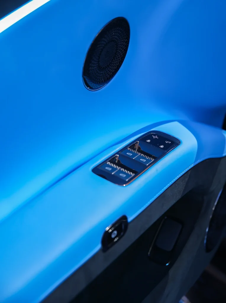 Kosmera revealed its Star Matrix AI hypercar in a new color at AWE Shanghai, and the futuristic AI race engineer concept is drawing huge attention