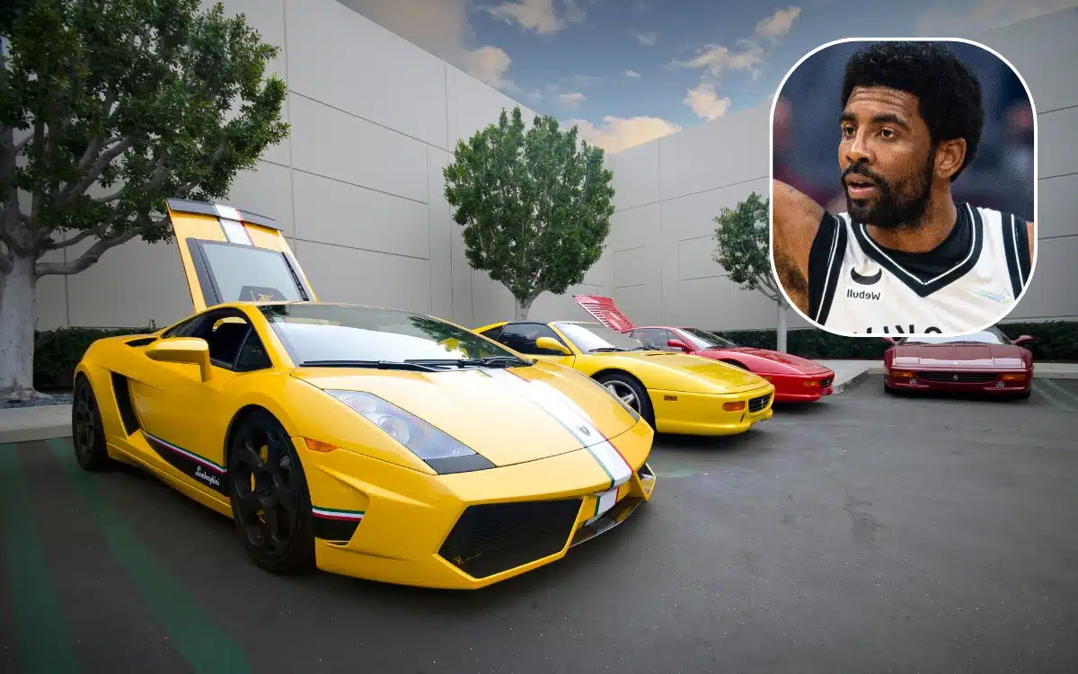 As one of the NBA’s highest-paid stars, Kyrie Irving has a wild $2 million car collection
