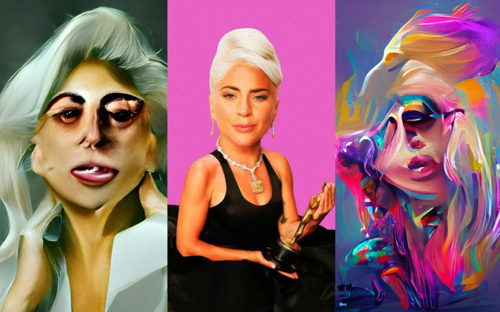 Weirdest and most bizarre Lady Gaga fan art as the singer confirms she will star in the Joker