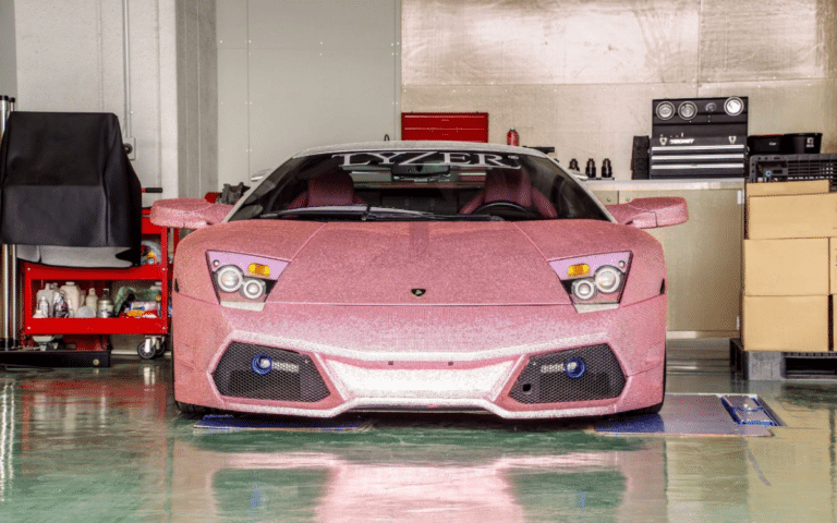 Lamborghini Murcielago with 600,000 Swarovski crystals