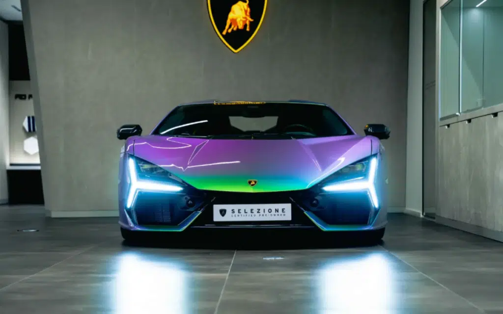 Lamborghini's newest color is so wild it's mind bending to look at