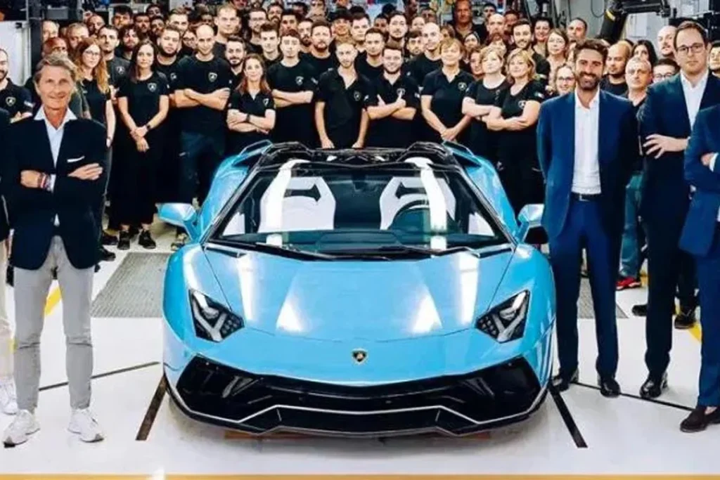 Lamborghini had to dramatically restart production of the Aventador after a 1-in-10,000,000 event occurred