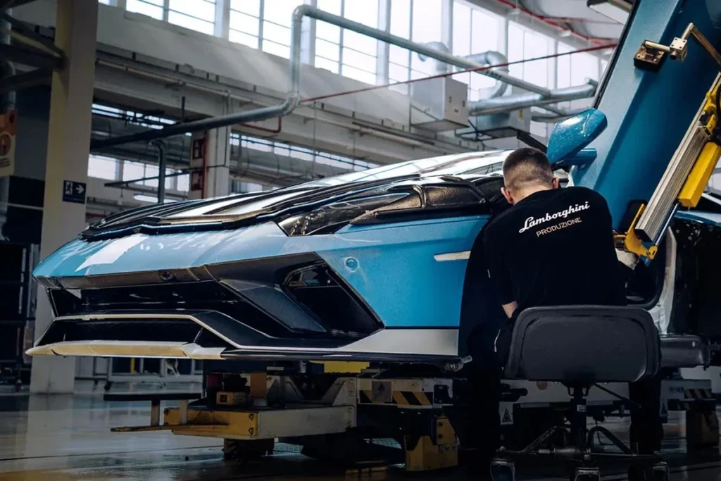 Lamborghini had to dramatically restart production of the Aventador after a 1-in-10,000,000 event occurred