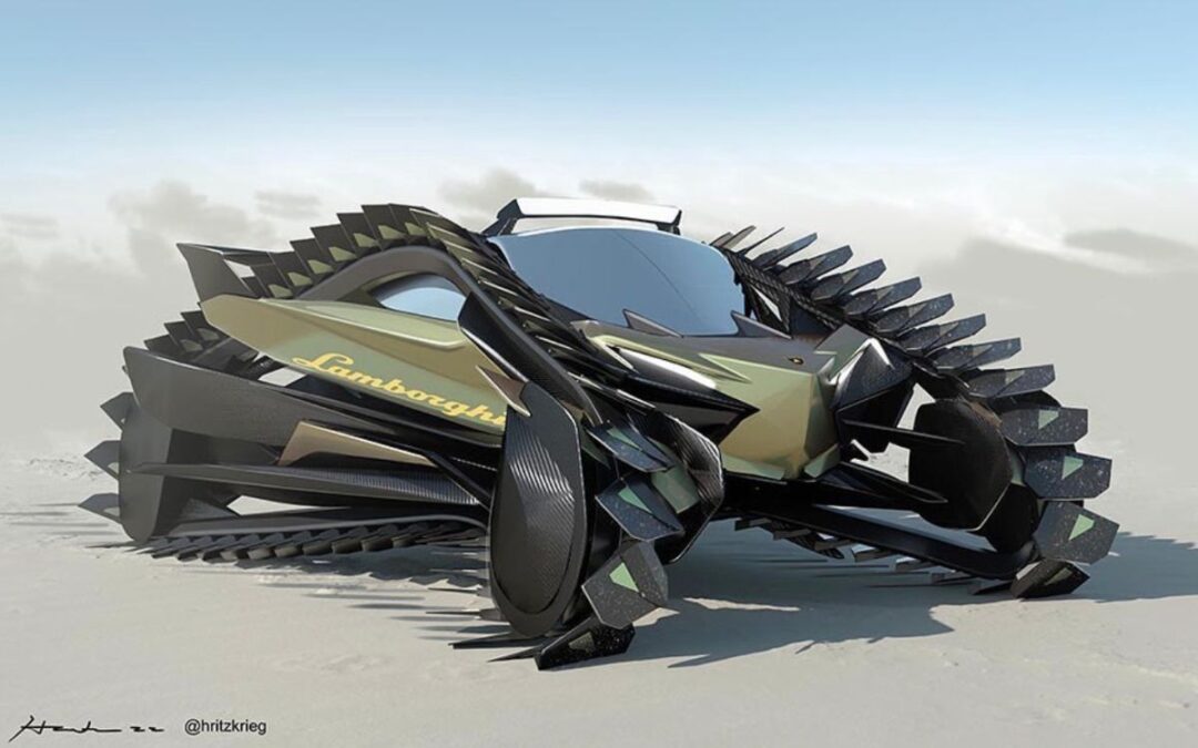 Feast your eyes on the Lamborghini LMXX2 – an off-roading, dune bashing demon
