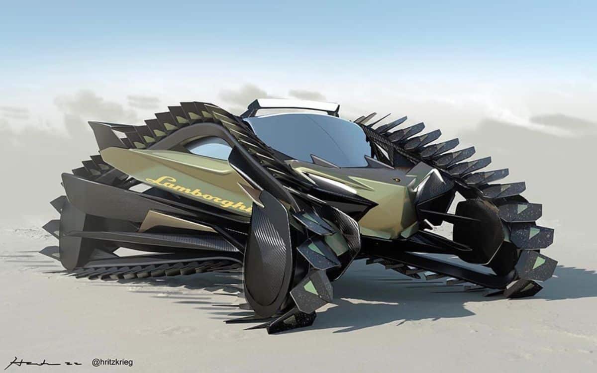 Lamborghini concept by hritzkrieg