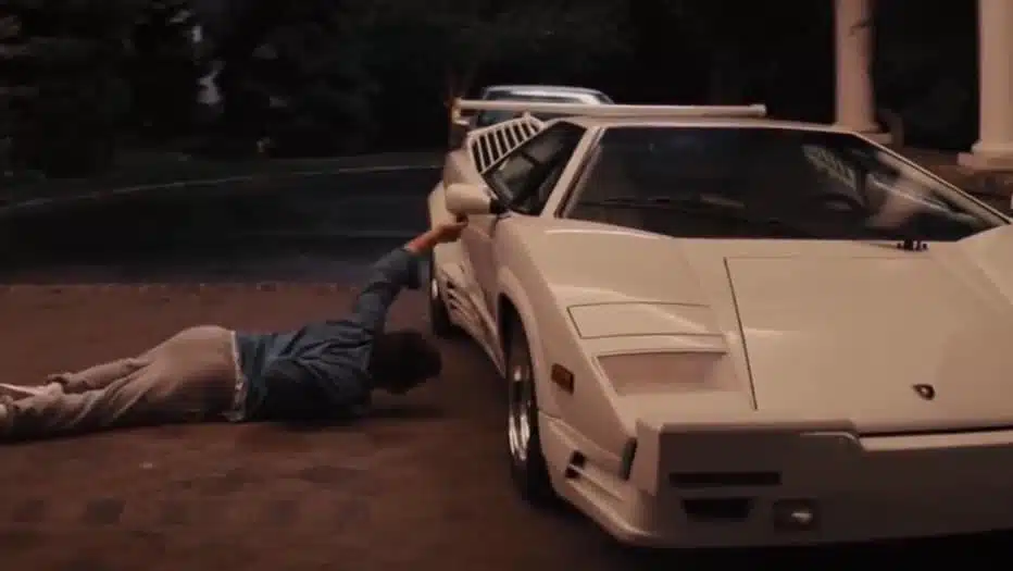 Lamborghini Countach from the wolf of wall street