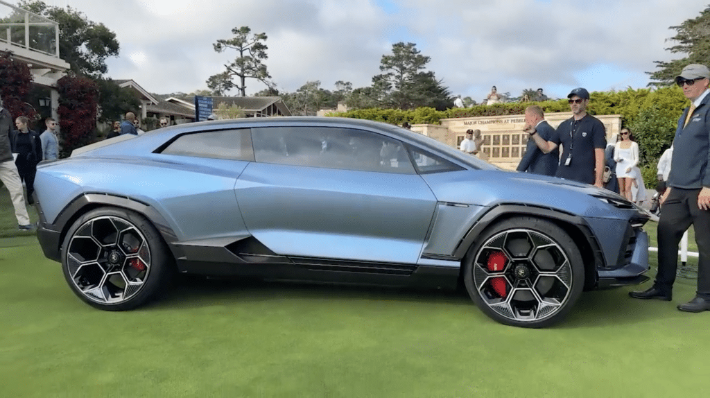 Lamborghini Lanzador all-electric GT concept