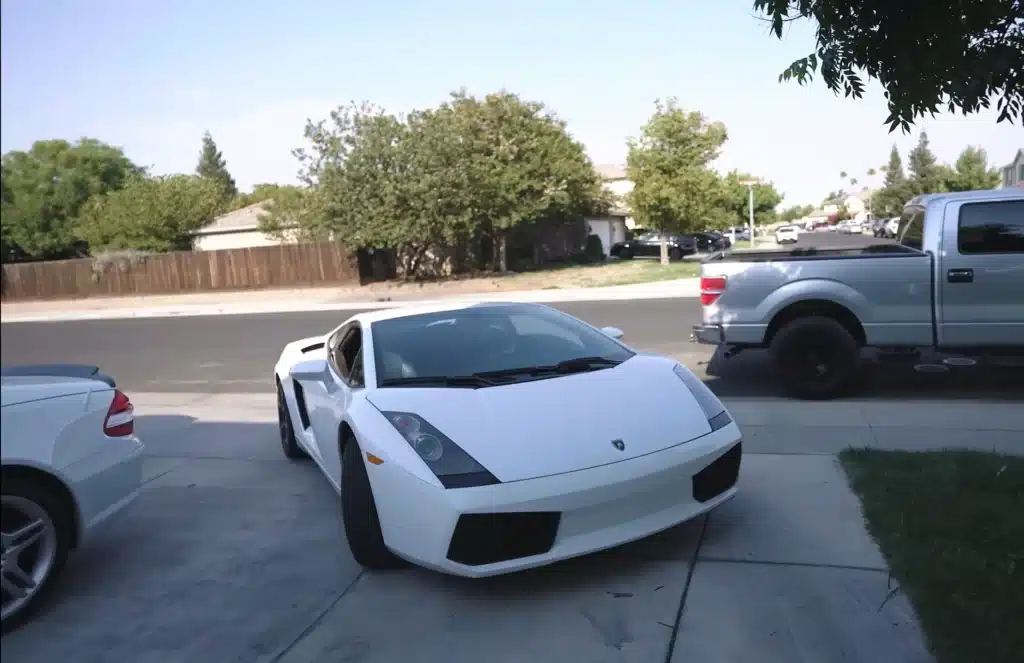 electric sports car scam Lamborghini supercar