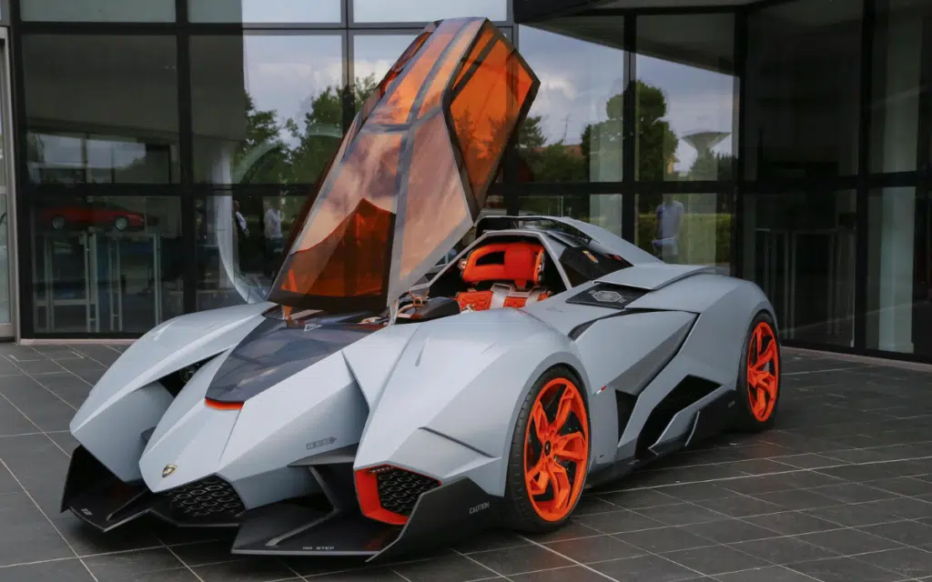 This one-off Lamborghini Egoista concept car has a mouth-watering $117 million price tag