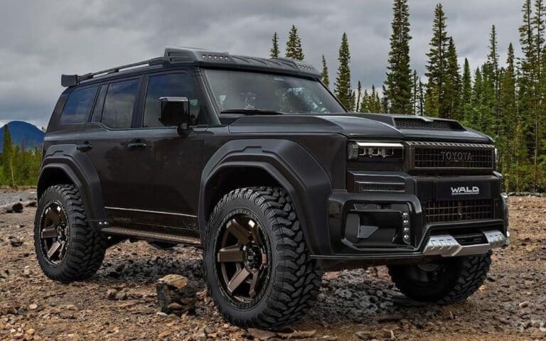 Tuned Toyota Land Cruiser looks like it'd fit right in Bruce Wayne's garage