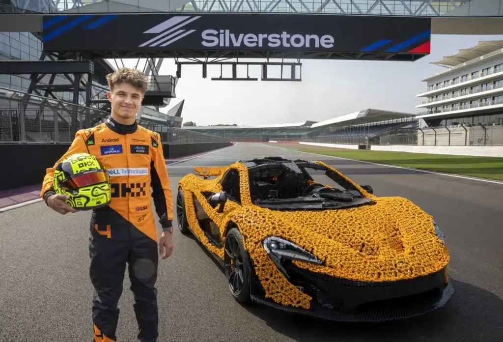 lando norris mclaren p1 lego