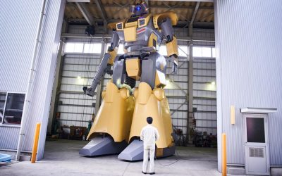 World’s biggest robot is 28-feet tall and shoots projectiles at 87mph