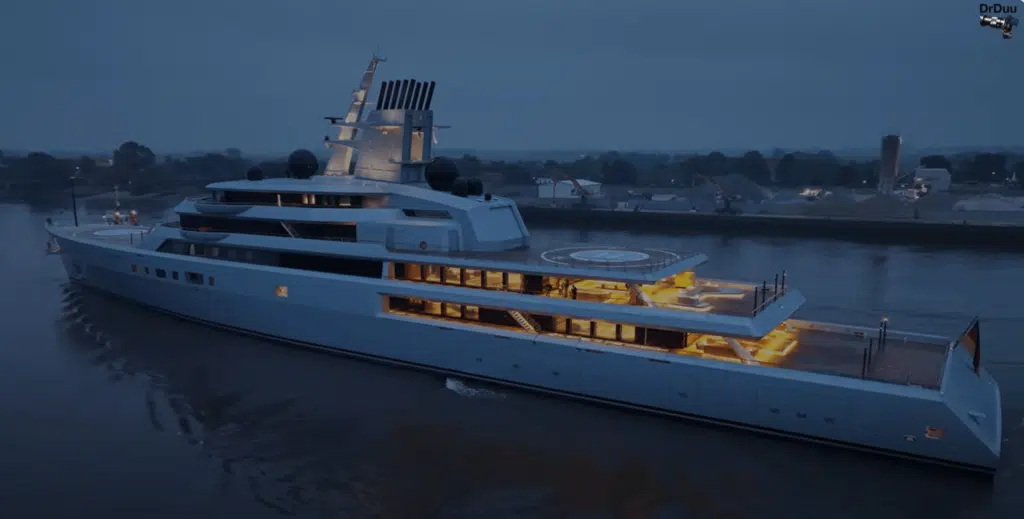 Largest superyacht in America bought by Google co-founder has undergone a change