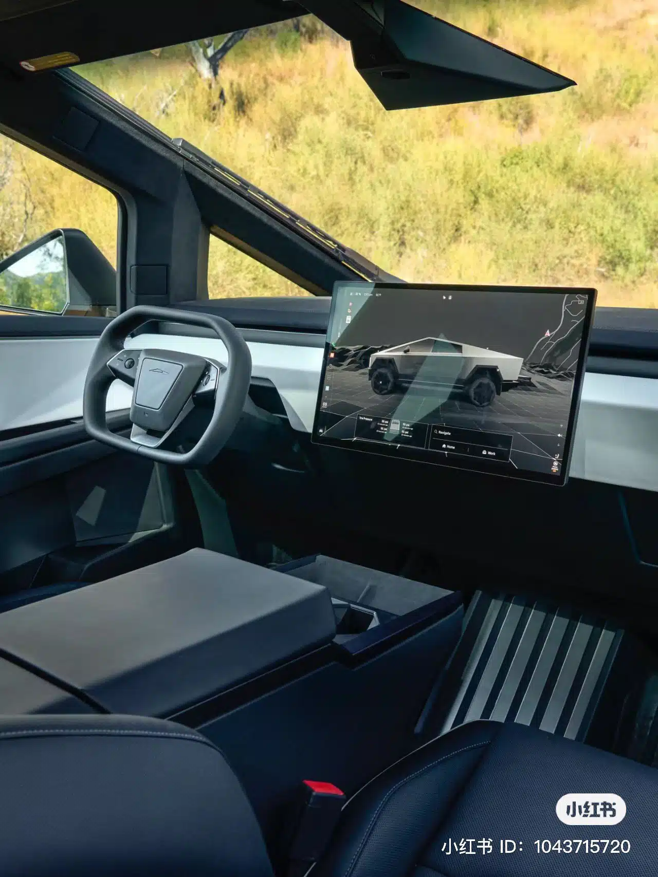 Leaked photos of Tesla Cybertruck interior appear online