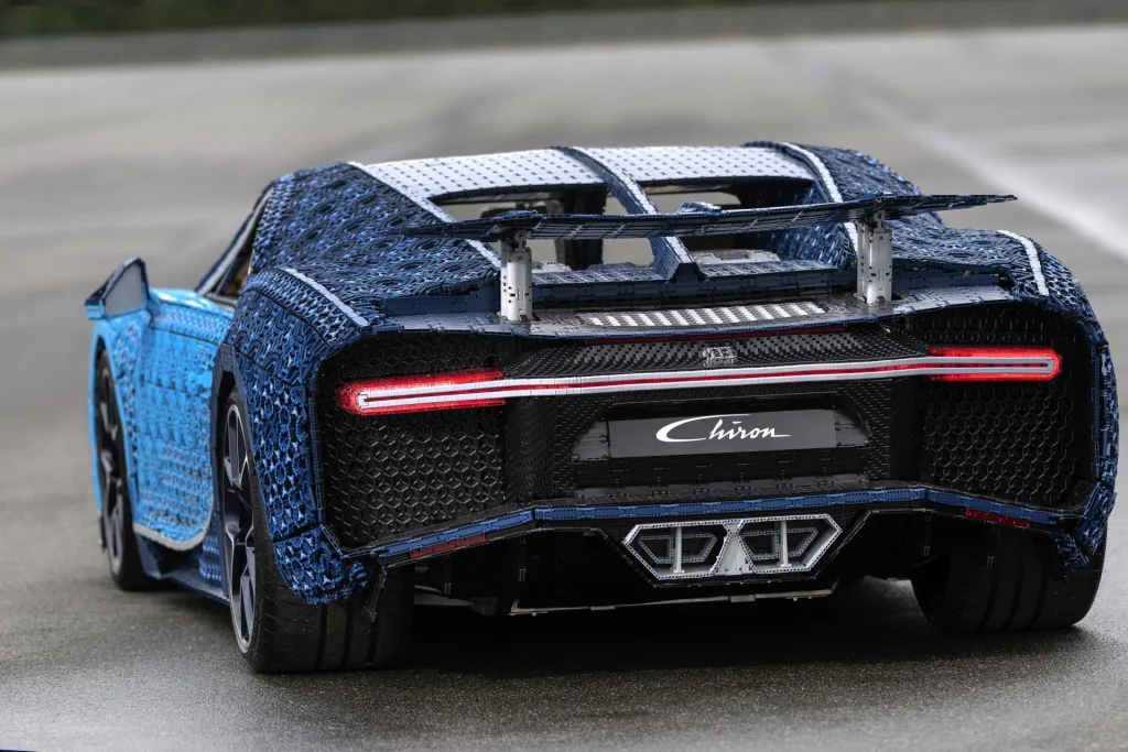 LEGO built a full-scale Bugatti Chiron using over 1 million Technic pieces and thousands of motors, and somehow made the 1.5-ton car actually drive
