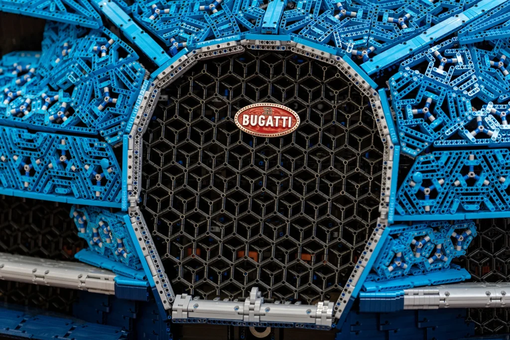 LEGO built a full-scale Bugatti Chiron using over 1 million Technic pieces and thousands of motors, and somehow made the 1.5-ton car actually drive