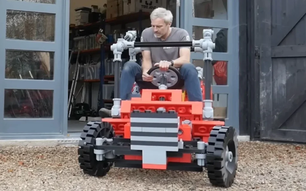 A beloved childhood toy became something a lot more ambitious for Matt Denton, who turned a Lego Technic Dune Buggy into a full-sized, drivable machine