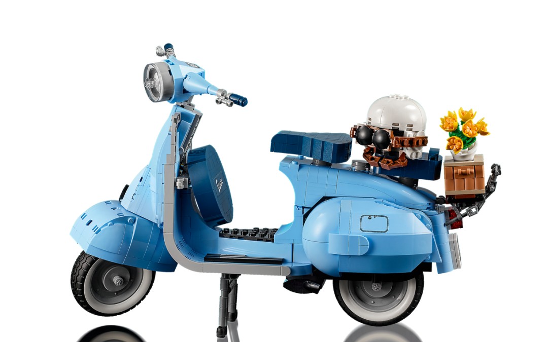 LEGO releases a Vespa set to celebrate the scooter’s 75th birthday and yes, it’s as cool as it sounds
