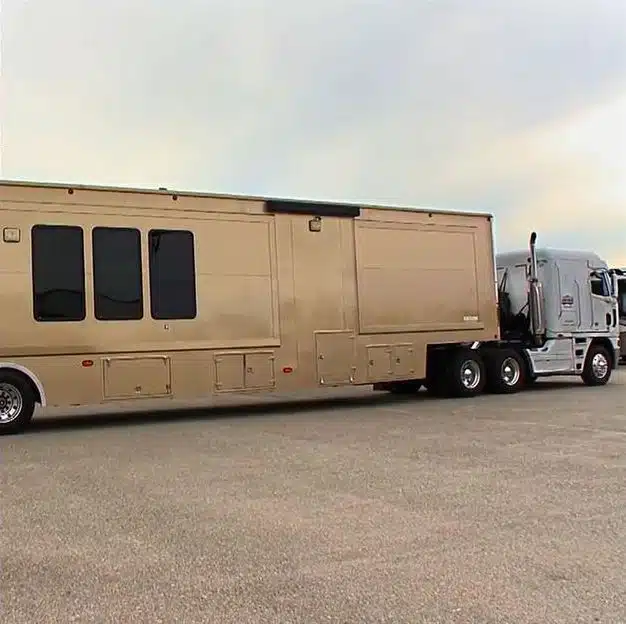 Leonardo DiCaprio's $1.5 million RV is like a five-star resort on wheels, it rivals Will Smith's