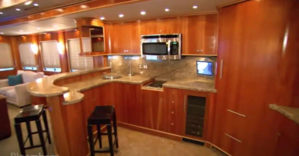 Leonardo DiCaprio's $1.5 million RV is like a five-star resort on wheels, it rivals Will Smith's
