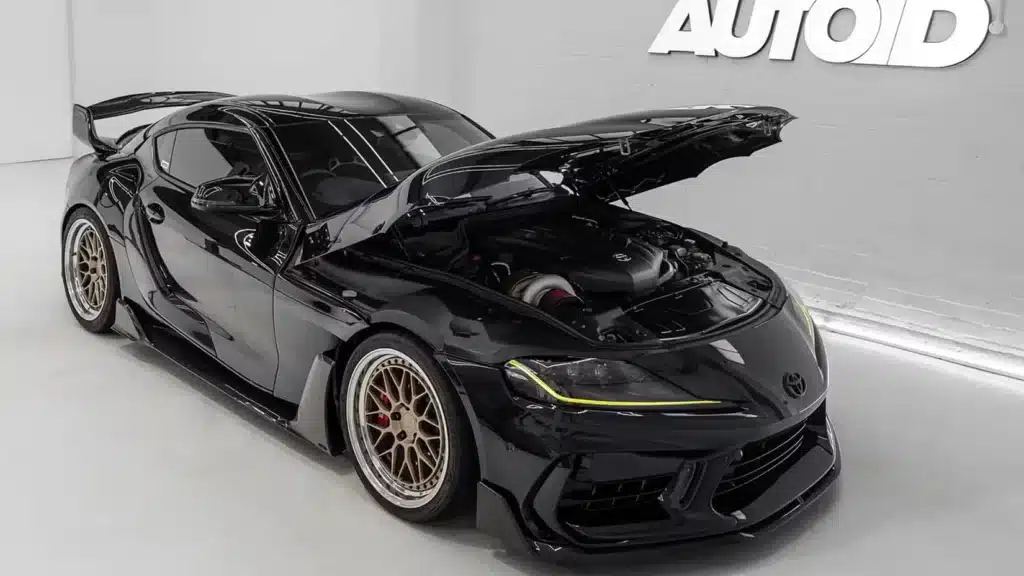 F1 driver transforms Supra with only body kit its kind in Europe