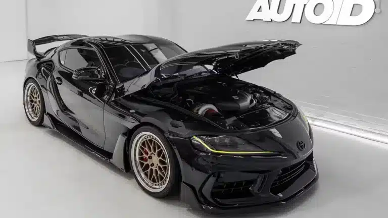 F1 driver transforms Supra with only body its kind in Europe