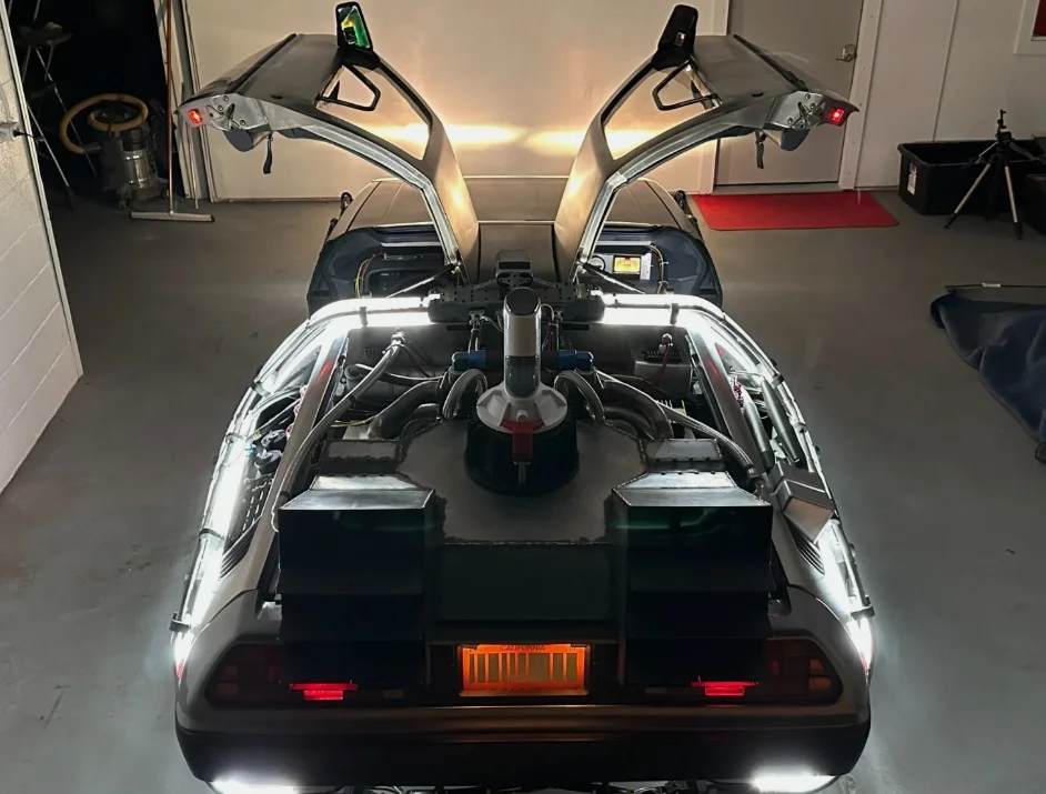 Great Scott! This Back to the Future DeLorean replica is available to purchase for over $100,000 in Dallas