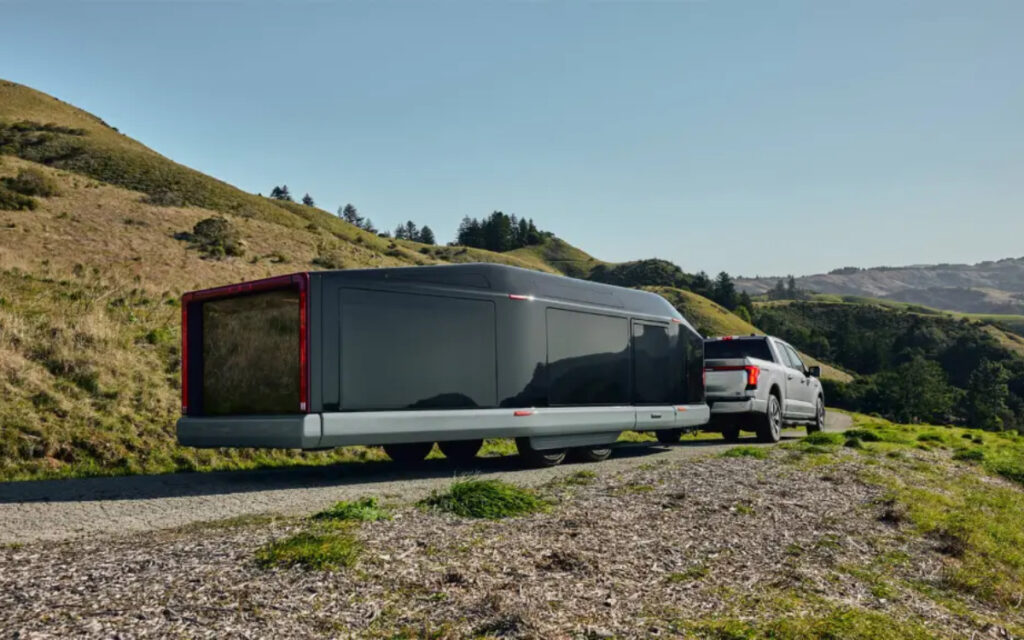 The Lightship L1 is a 27-foot-long solar-powered trailer