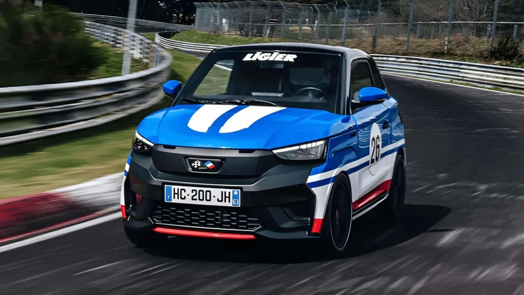 French microcar manufacturer Ligier has just set a very unique - and possibly unwanted - record at the Nurburgring in Germany
