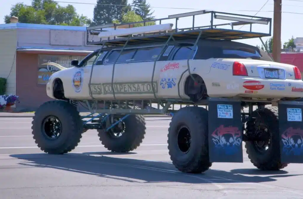 lincoln monster truck limo