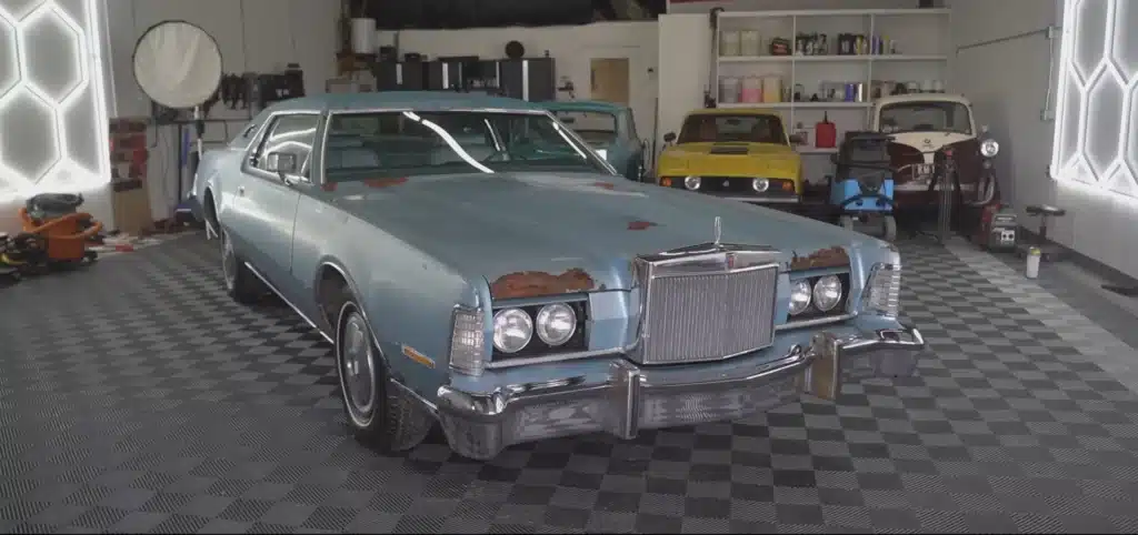 lincoln continental barn find feature