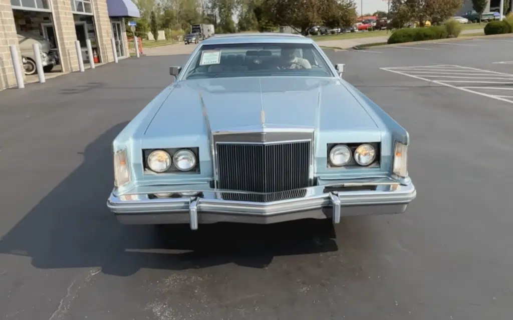 Rare 1978 Lincoln Continental Mark V Jubilee Edition is extra special due to its windows