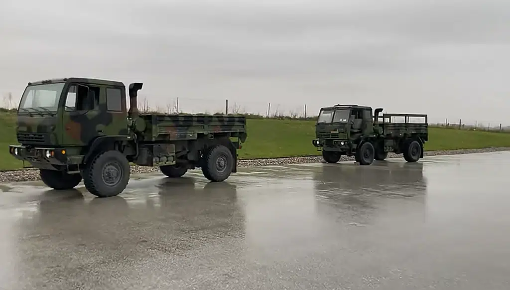 North Carolina man bid $3,000 for a disused Light Medium Tactical Vehicle LMTV truck but ended up with two